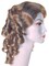 The Costume Center Women Adult Halloween Curly Wig Costume Accessory - One Size - Brown